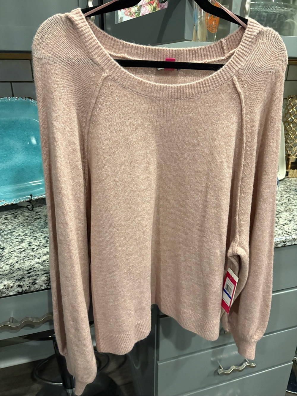 Vince Camino Women's Soft Knit Crewneck Sweater - Blush